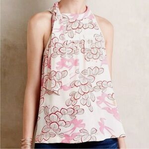 Anthropologie Maeve Elata Sleeveless Top Size 4